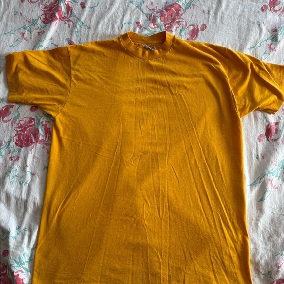 Vintage Care Bears Vacation T-Shirt Yellow Hanes 50/50 XL Graphic Tee Spanish - Picture 3 of 4